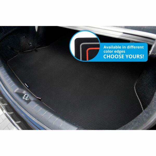 CLIM ART Cargo Liner for Hyundai Elantra 2017-2020 Custom Fit Trunk Mat, with Honeycomb Dirtproof & Waterproof Technology - All-Climate, Heavy Duty, Anti-Slip Cargo Liner, Luggage - FL01117040