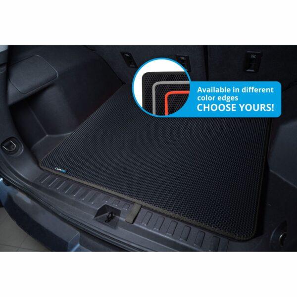 CLIM ART Cargo Liner for GMC Terrain 2018-2021 Custom Fit Trunk Mat, with Honeycomb Dirtproof & Waterproof Technology - All-Climate, Heavy Duty, Anti-Slip Cargo Liner, Luggage - FL01118086