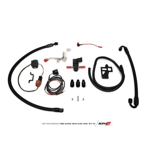 AMS Performance Q50/Q60 Red Alpha Flex Fuel Kit V2