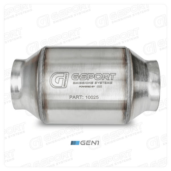 G-Sport Emission Systems Non EPA CAT, 300CPSI 2.5"