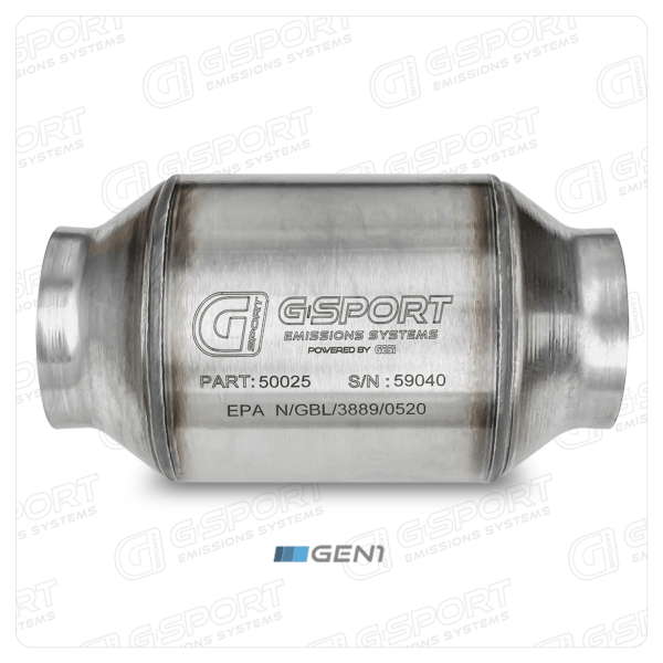 G-Sport Emission Systems EPA CAT 300CPSI HO 2.5"