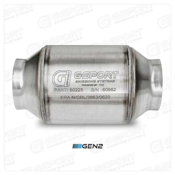 G-Sport Emission Systems GEN2 EPA CAT HO 2.5" I/O