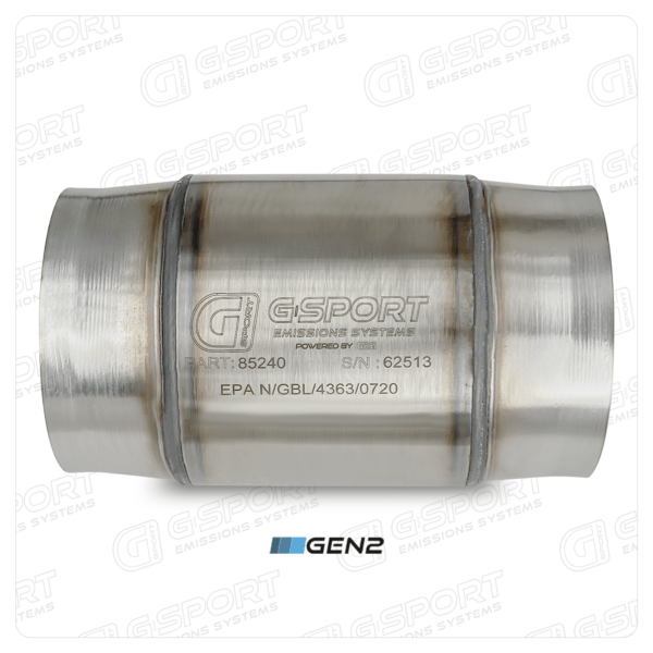 G-Sport Emission Systems GEN2 EPA CAT UHO 4.0" I/O