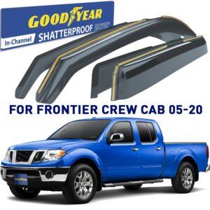 GOODYEAR In-Channel Window Deflectors Shatterproof