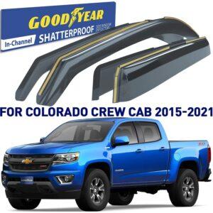 GOODYEAR In-Channel Window Deflectors Shatterproof