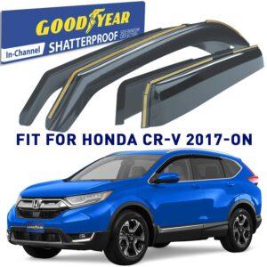 GOODYEAR In-Channel Window Deflectors Shatterproof