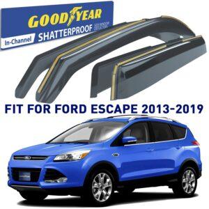 GOODYEAR In-Channel Window Deflectors Shatterproof