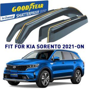 GOODYEAR In-Channel Window Deflectors Shatterproof