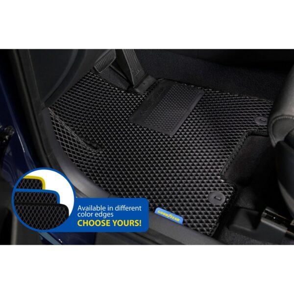 Goodyear custom-fit floor liners with Diamond Shape technology