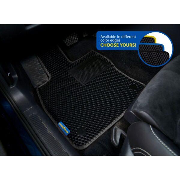 Goodyear custom-fit floor liners with Diamond Shape technology