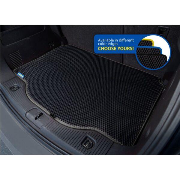 Goodyear Custom Fit Cargo Mat Liner for Chevrolet (Chevy) Trax 2014-2021/Buick Encore 2013-2019 - Heavy Duty Trunk Liner, Dimond Shape, Liquid Trapping Technology - Anti-Slip Cargo Liner - GY004507