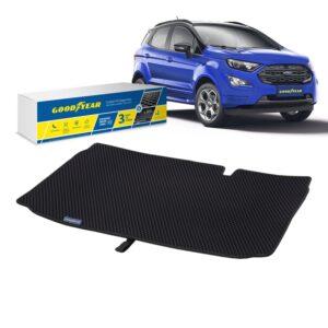 Goodyear Custom Fit Cargo Mat Liner for Ford EcoSport 2018-2021 - Heavy Duty Trunk Liner, Diamond Shape,Luggage with Waterproof,Liquid Trapping Technology - Anti-Slip Cargo Liner - GY004508