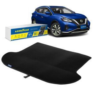 Goodyear Custom Fit Cargo Mat Liner for Nissan Murano 2015-2020 - Heavy Duty Trunk Liner, Dimond Shape,Luggage with Waterproof,Liquid & Dirt Trapping Technology - Anti-Slip Cargo Liner - GY004520