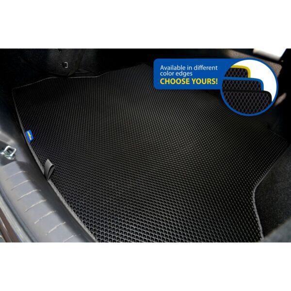 Goodyear Custom Fit Cargo Mat Liner for Hyundai Elantra 2017-2020 - Heavy Duty Trunk Liner, Dimond Shape, Luggage with Waterproof, Liquid & Dirt Trapping Technology - Anti-Slip Cargo Liner - GY004534