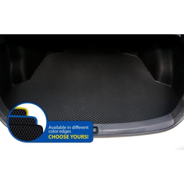 Goodyear Custom Fit Cargo Mat Liner for Toyota Corolla 2020-2021 Sedan - Heavy Duty Trunk Liner, Dimond Shape, Luggage with Waterproof, Liquid Trapping Technology - Anti-Slip Cargo Liner - GY004539