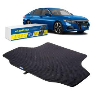 Goodyear Custom Fit Cargo Mat Liner for Honda Accord 2018-2021 - Heavy Duty Trunk Liner, Dimond Shape,Luggage with Waterproof,Liquid & Dirt Trapping Technology - Anti-Slip Cargo Liner - GY004547