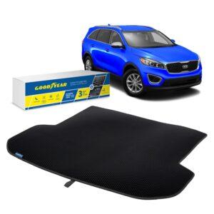 Goodyear Custom Fit Cargo Mat Liner for Kia Sorento 2016-2020 - Heavy Duty Trunk Liner, Dimond Shape, Luggage with Waterproof, Liquid & Dirt Trapping Technology - Anti-Slip Cargo Liner- GY004549