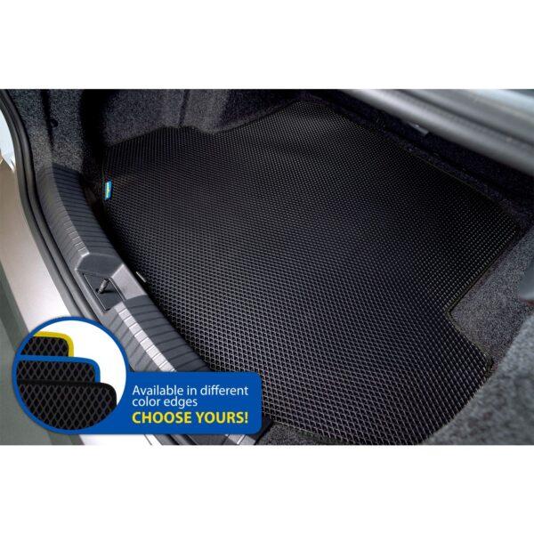 Goodyear Custom Fit Cargo Mat Liner for Volkswagen Jetta 2019-2021 - Heavy Duty Trunk Liner, Dimond Shape,Luggage with Waterproof,Liquid & Dirt Trapping Technology - Anti-Slip Cargo Liner - GY004570