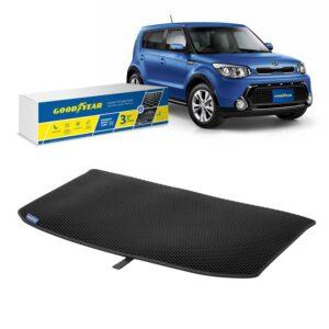 Goodyear Custom Fit Cargo Mat Liner for Kia Soul 2014-2019 - Heavy Duty Trunk Liner, Dimond Shape, Luggage with Waterproof, Liquid & Dirt Trapping Technology - Anti-Slip Cargo Liner - GY004629