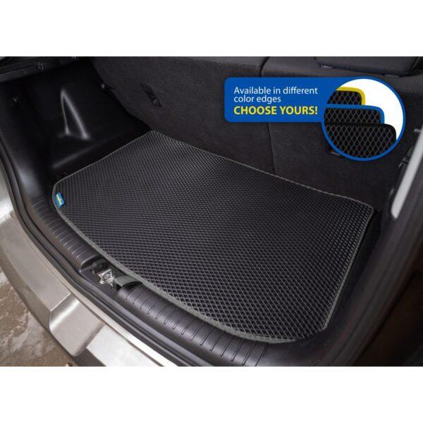 Goodyear Custom Fit Cargo Mat Liner for Kia Soul 2014-2019 - Heavy Duty Trunk Liner, Dimond Shape, Luggage with Waterproof, Liquid & Dirt Trapping Technology - Anti-Slip Cargo Liner - GY004629