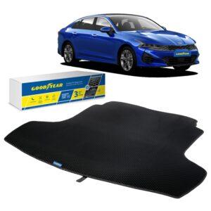 Goodyear Custom Fit Cargo Mat Liner for Kia K-5 2021 - Heavy Duty Trunk Liner, Diamond Shape,Luggage with Waterproof,Liquid Trapping Technology - Anti-Slip Cargo Liner - GY004643