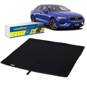 Goodyear Custom Fit Cargo Mat Liner for Volvo S60 2019-2021  - Heavy Duty Trunk Liner, Diamond Shape,Luggage with Waterproof,Liquid Trapping Technology - Anti-Slip Cargo Liner - GY004690