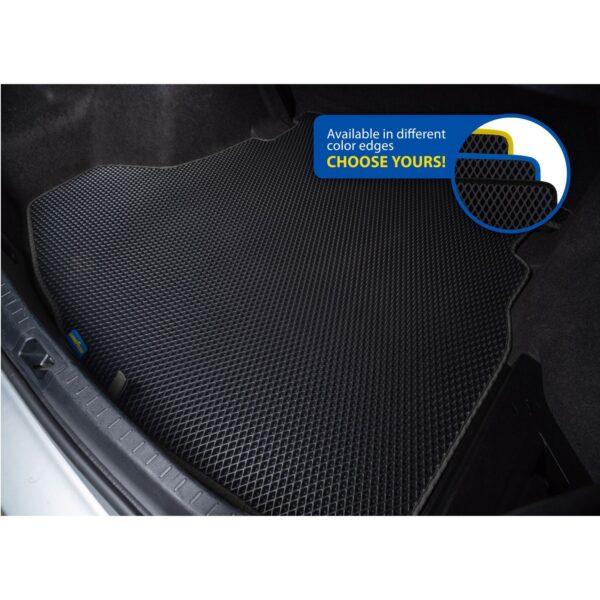 Goodyear Custom Fit Cargo Mat Liner for Toyota Corolla 2014-2019 Sedan - Heavy Duty Trunk Liner, Dimond Shape, Luggage with Waterproof, Liquid Trapping Technology - Anti-Slip Cargo Liner - GY004810