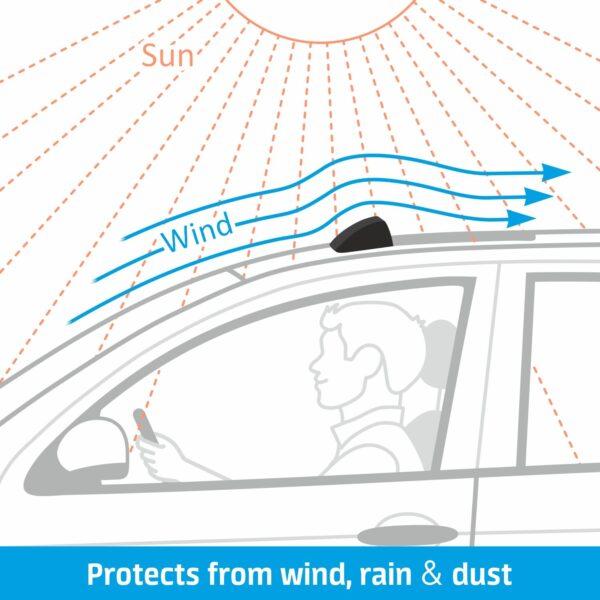 CLIM ART Sunroof Deflectors Extra Durable