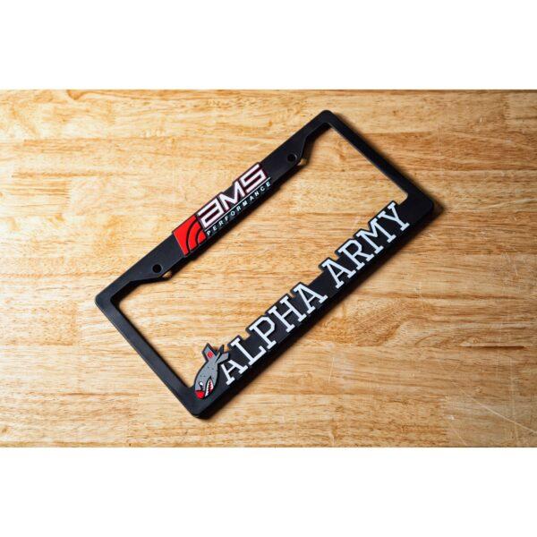 AMS Performance "Alpha Army" License Plate Frame