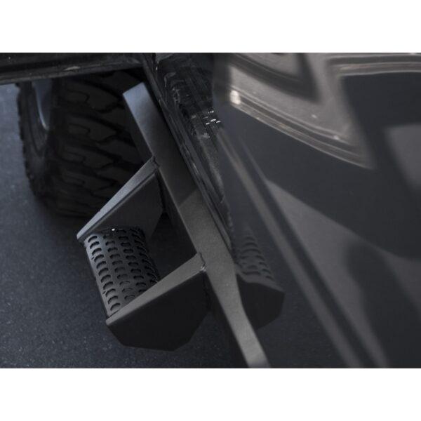 Armordillo 2 in. Receiver AR Style Rear Hitch Step - Black