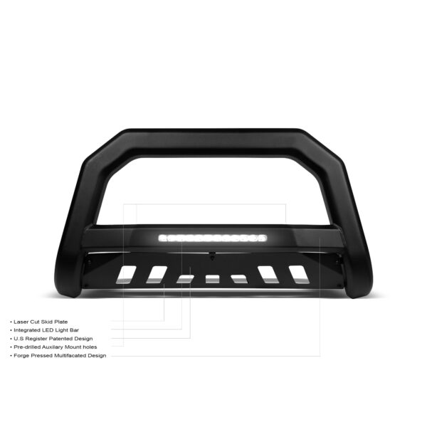 Armordillo 2017-2022 Ford Super Duty AR-T Bull Bar - Matte Black