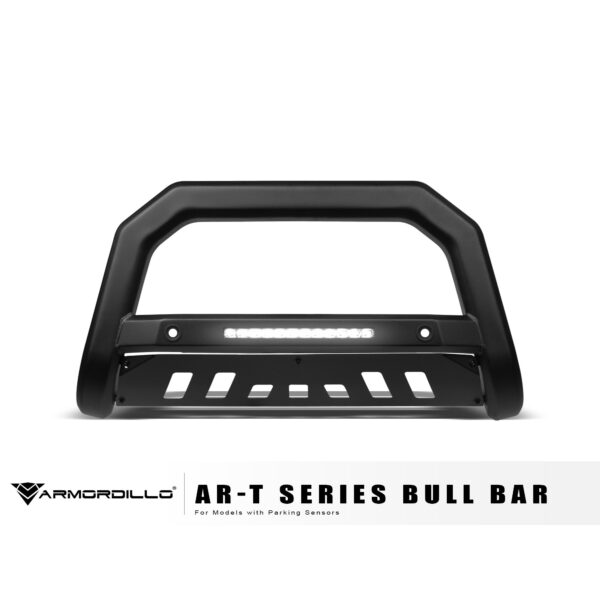 Armordillo 2016-2022 Nissan Titan AR-T Bull Bar w/Parking Sensor - Matte Black