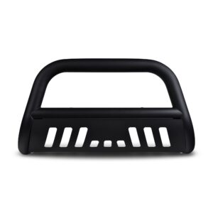 Armordillo 2002-2006 Chevy Avalanche 1500 Bull Bar Matte Black Bull Guard - W/Skid Plate