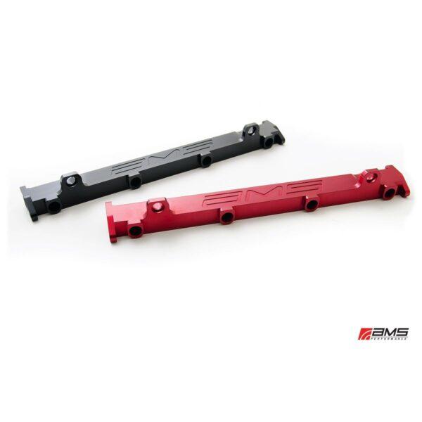 AMS Mitsubishi Lancer Evolution VIII/IX 4G63 Fuel Rail - Red