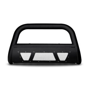 Armordillo 2001-2004 Nissan Frontier MS Series Matte Black Bull Guard - W/Skid Plate