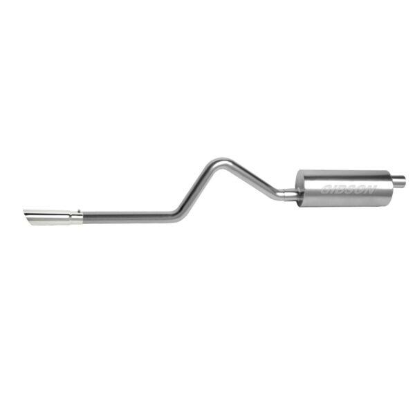 Cat-Back Single Exhaust System; Aluminized