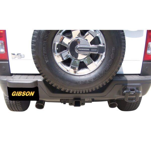 Cat-Back Dual Split Exhaust System; Aluminized