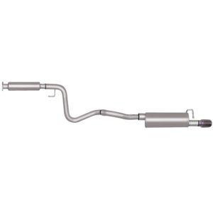 Cat-Back Single Exhaust System; Aluminized