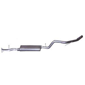 Cat-Back Single Exhaust System; Aluminized