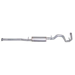 Cat-Back Single Exhaust System; Aluminized