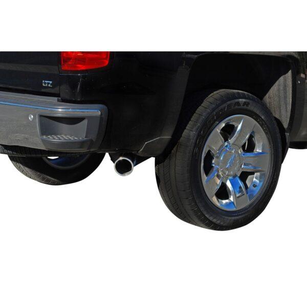 Cat-Back Single Exhaust System; Aluminized