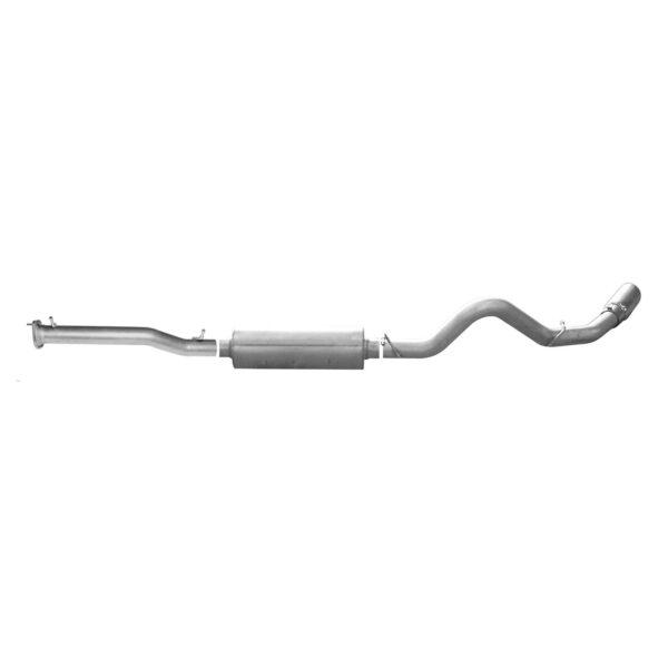 Cat-Back Single Exhaust System; Aluminized