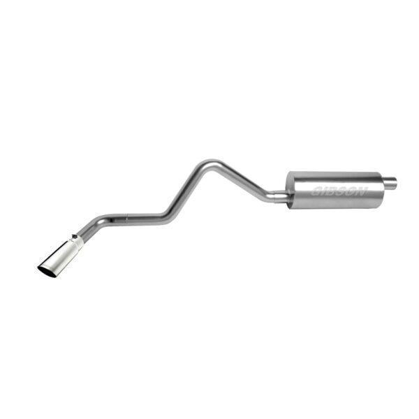 Cat-Back Single Exhaust System; Aluminized