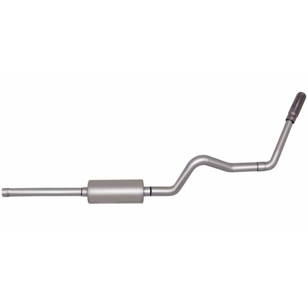 Cat-Back Single Exhaust System; Aluminized