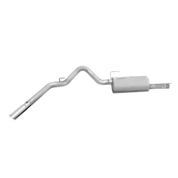 Cat-Back Single Exhaust System; Aluminized