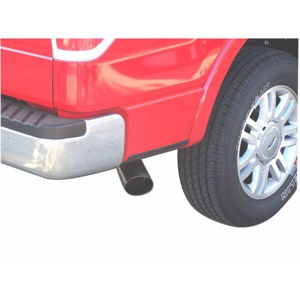 Cat-Back Single Exhaust System; Aluminized