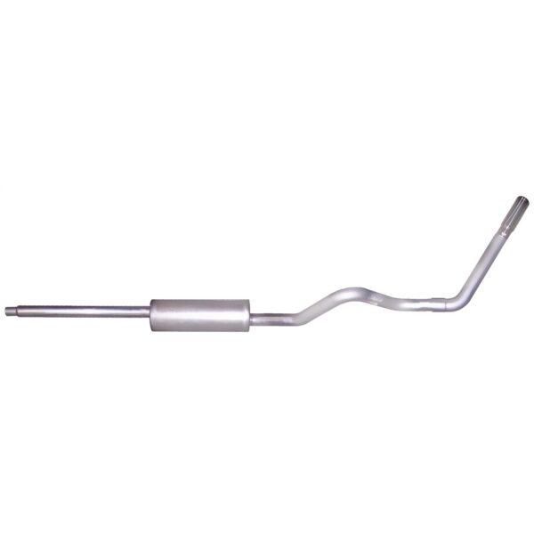 Cat-Back Single Exhaust System; Aluminized