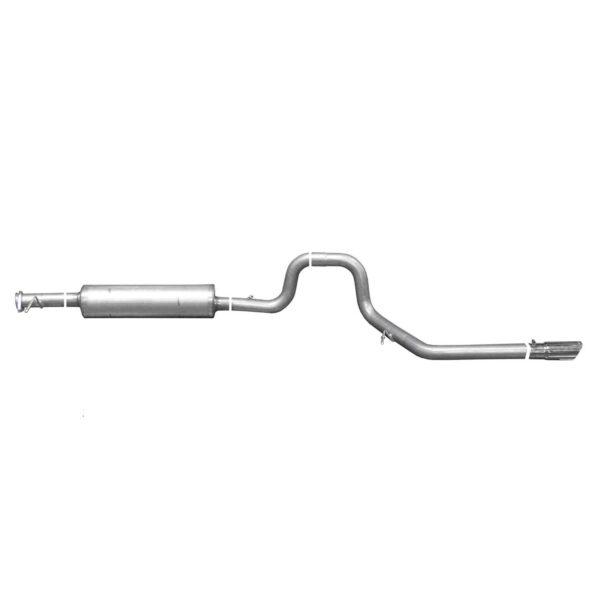 Cat-Back Single Exhaust System; Aluminized