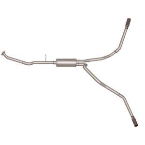 Cat-Back Dual Extreme Exhaust System; Aluminized