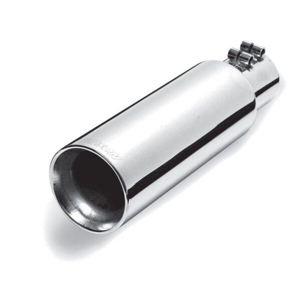 Stainless Double Walled Straight Exhaust Tip